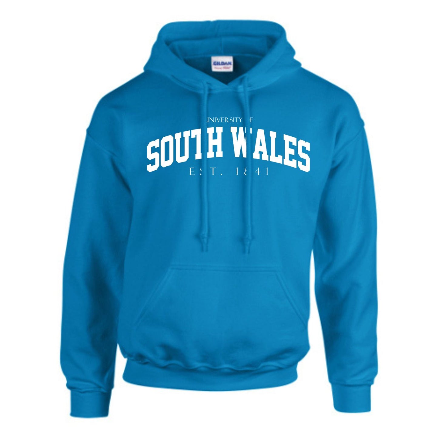 Arched Print Hoodie