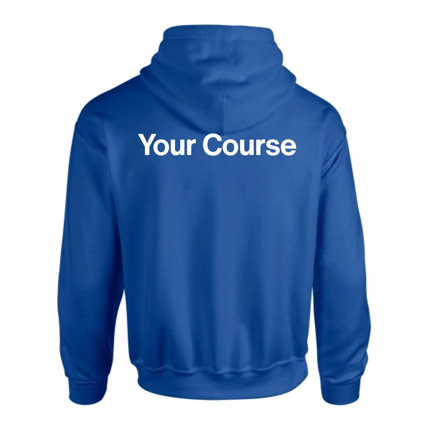Course Name Back Print
