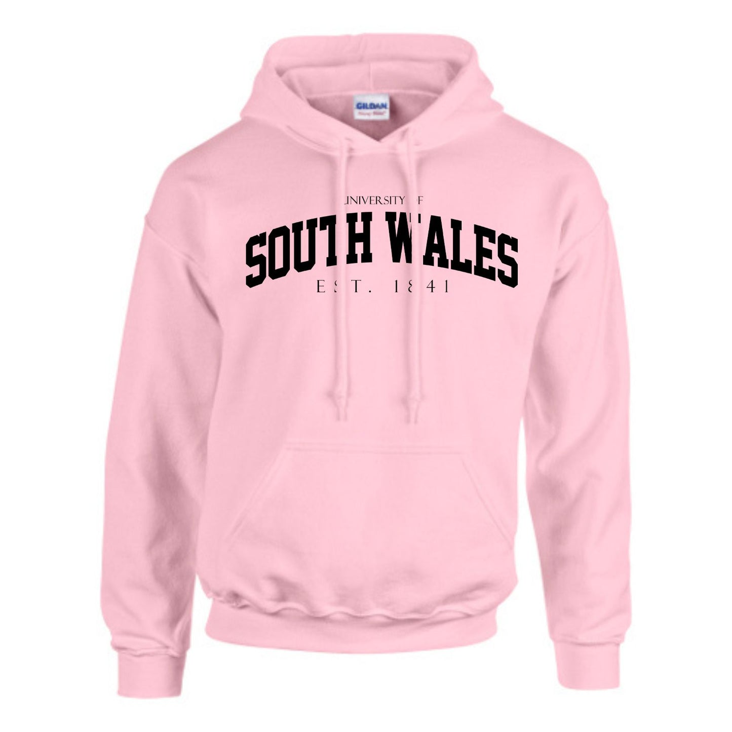 Arched Print Hoodie