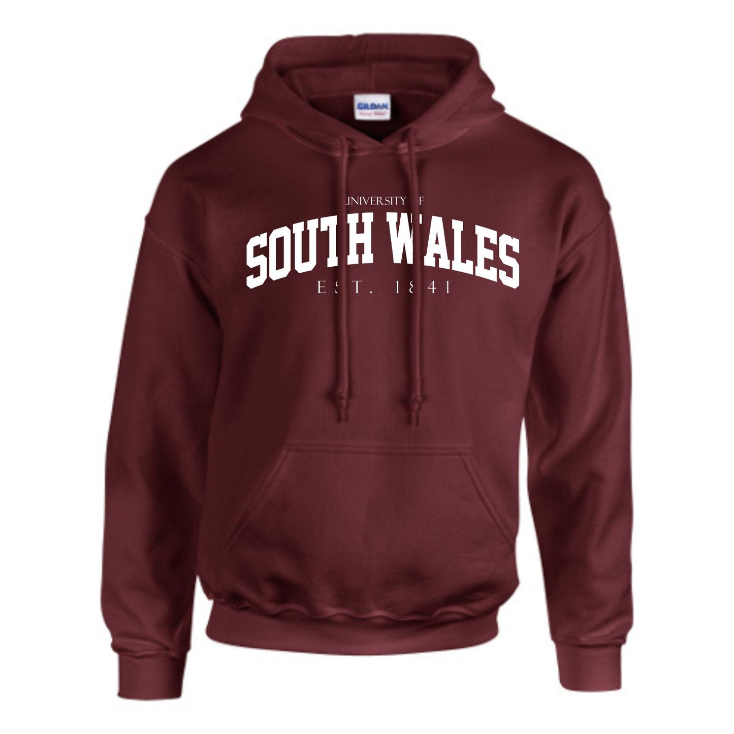 Arched Print Hoodie