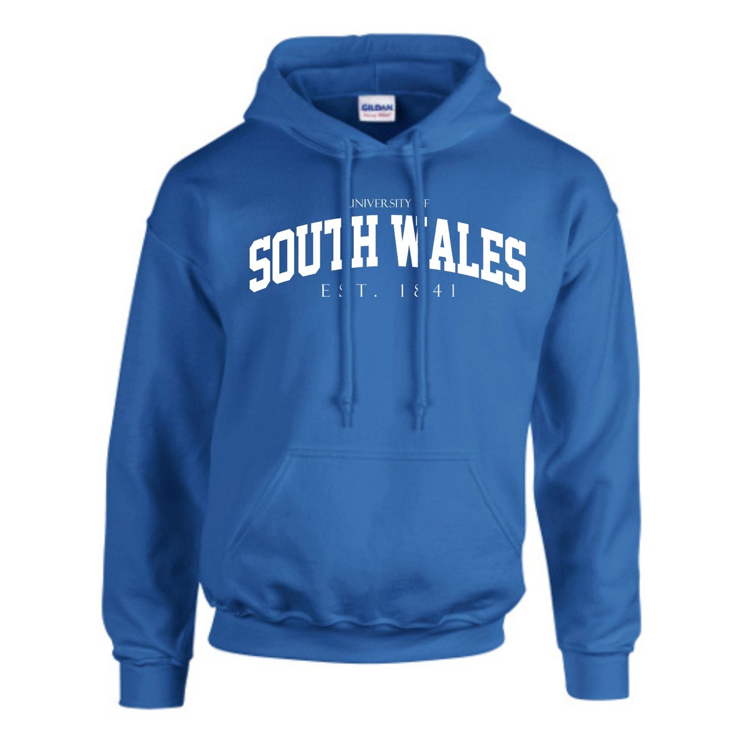Arched Print Hoodie