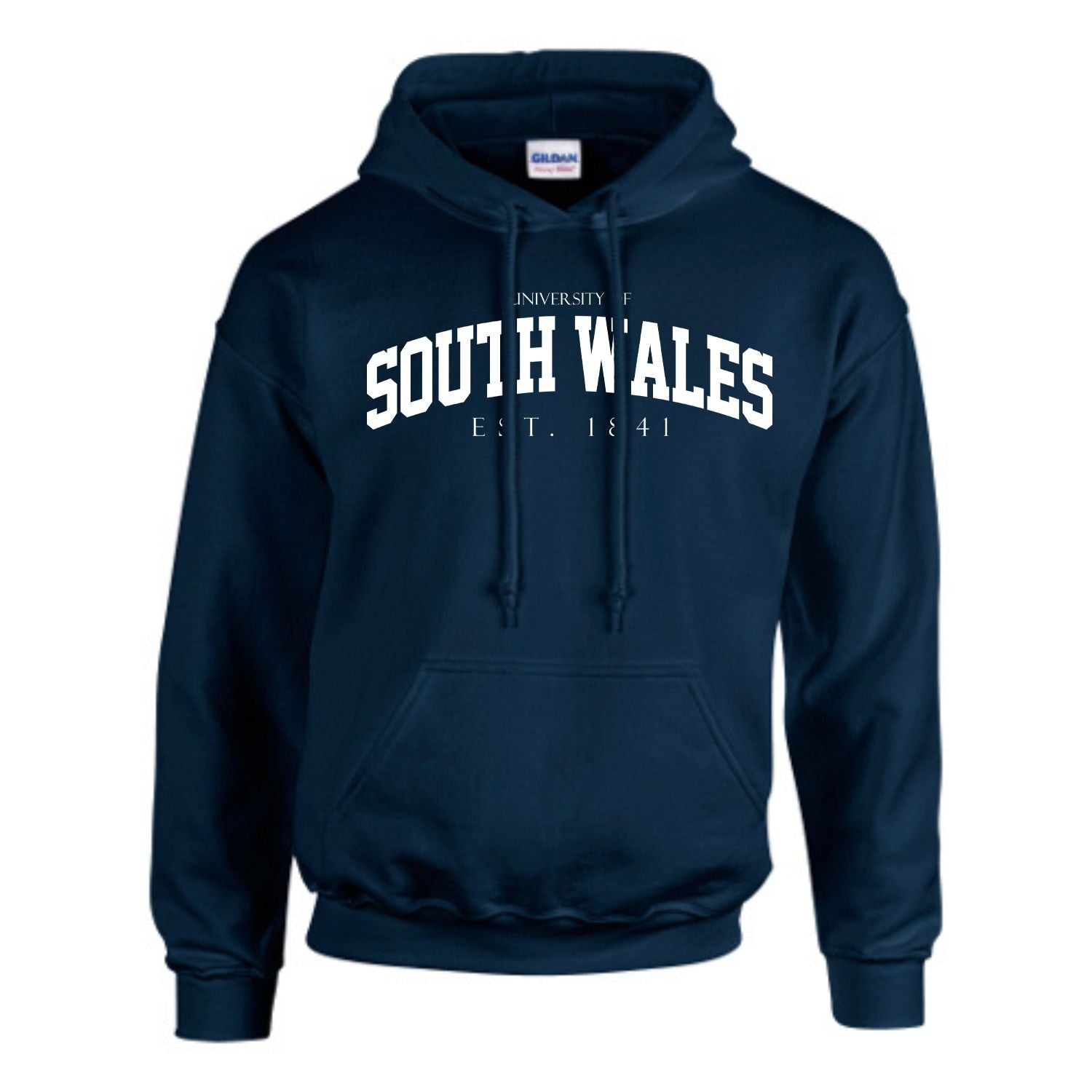 Arched Print Hoodie