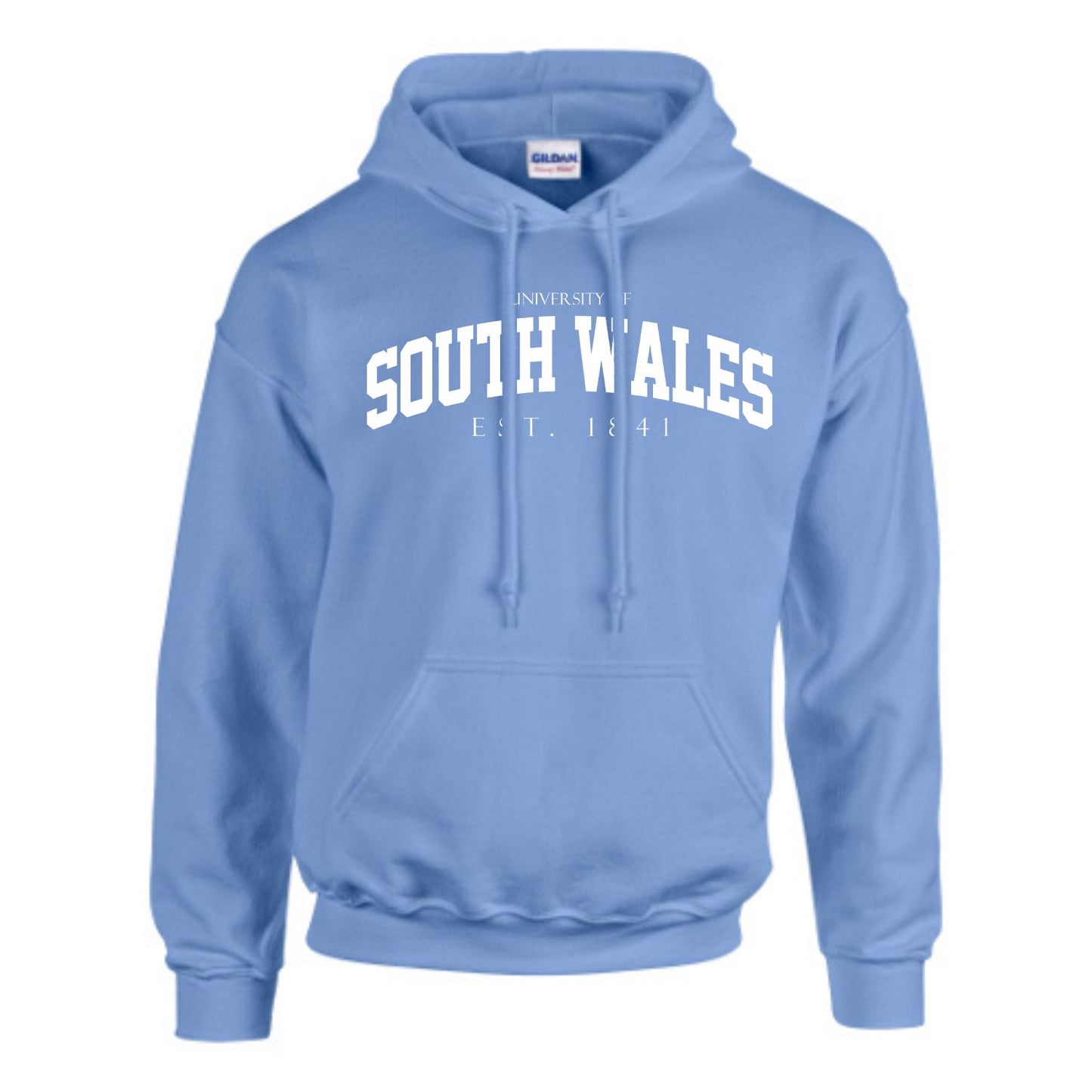 Arched Print Hoodie