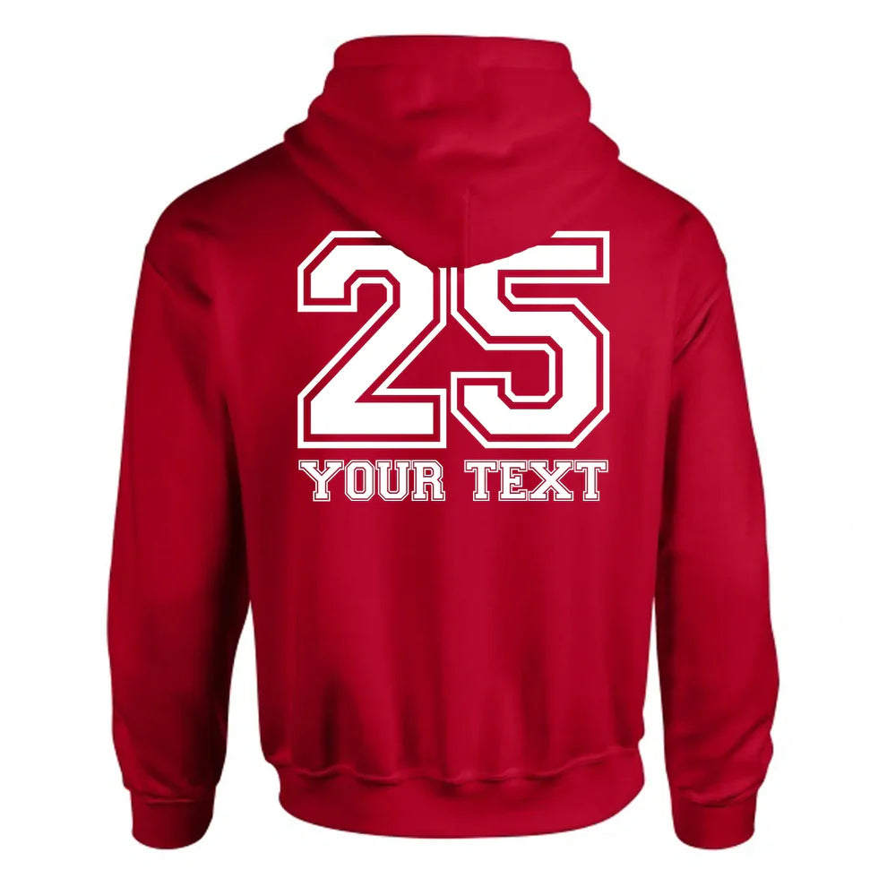 25 Back Print w/ Name Personalisation