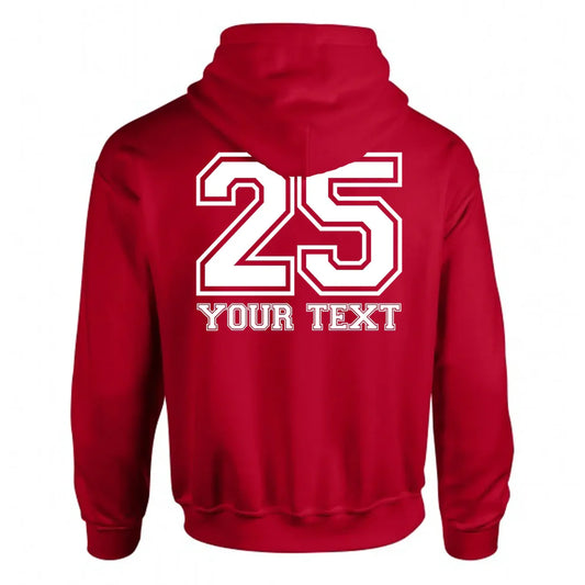 25 Back Print w/ Name Personalisation
