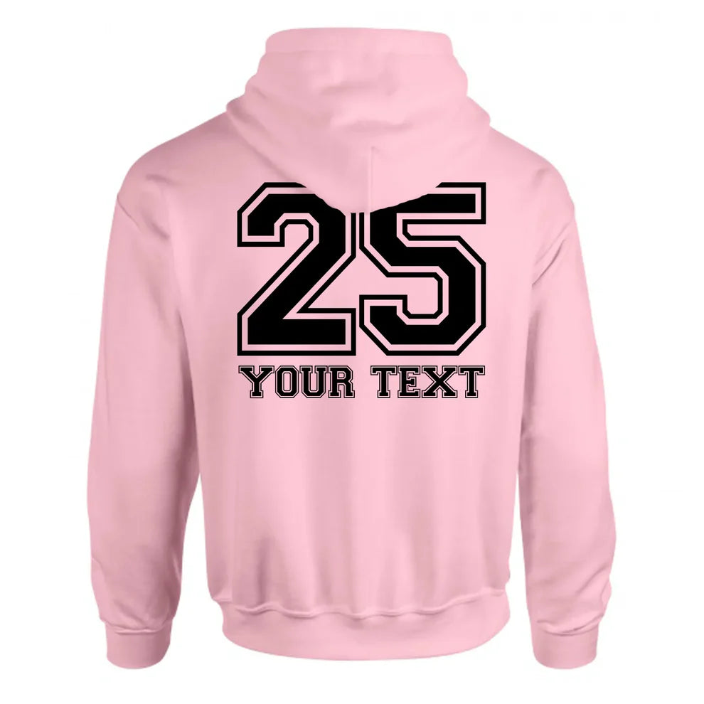 25 Back Print w/ Name Personalisation