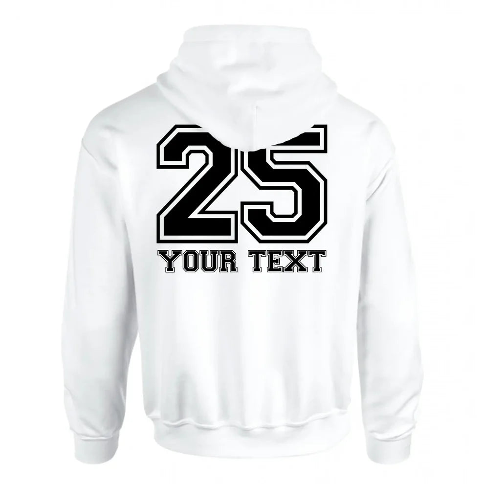 25 Back Print w/ Name Personalisation