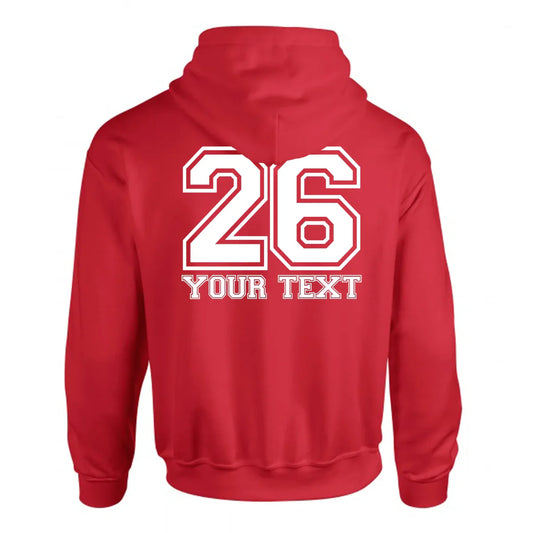 26 Back Print w/ Name Personalisation