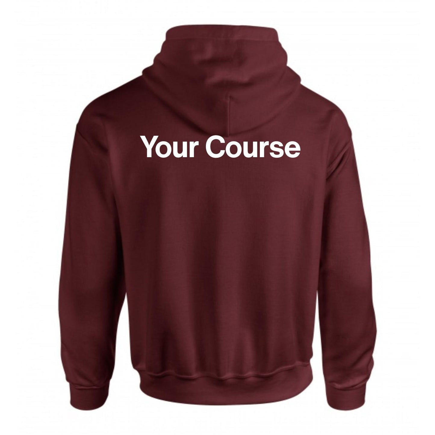 Course Name Back Print