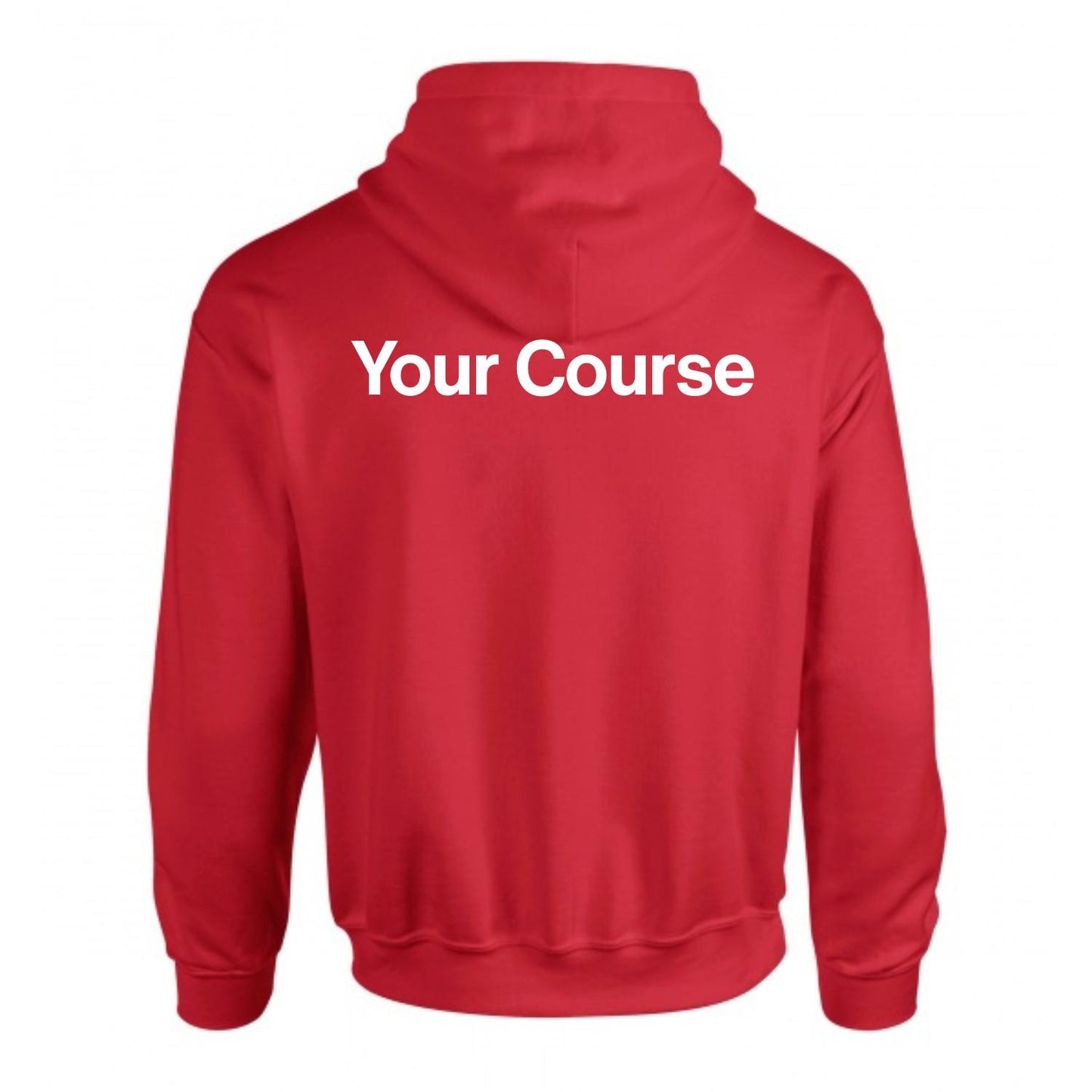 Course Name Back Print