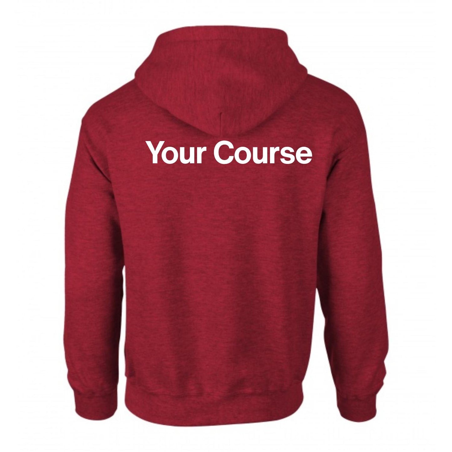 Course Name Back Print