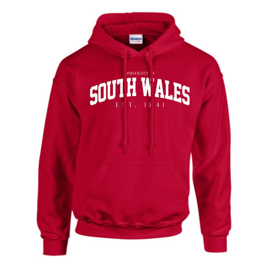 Arched Print Hoodie