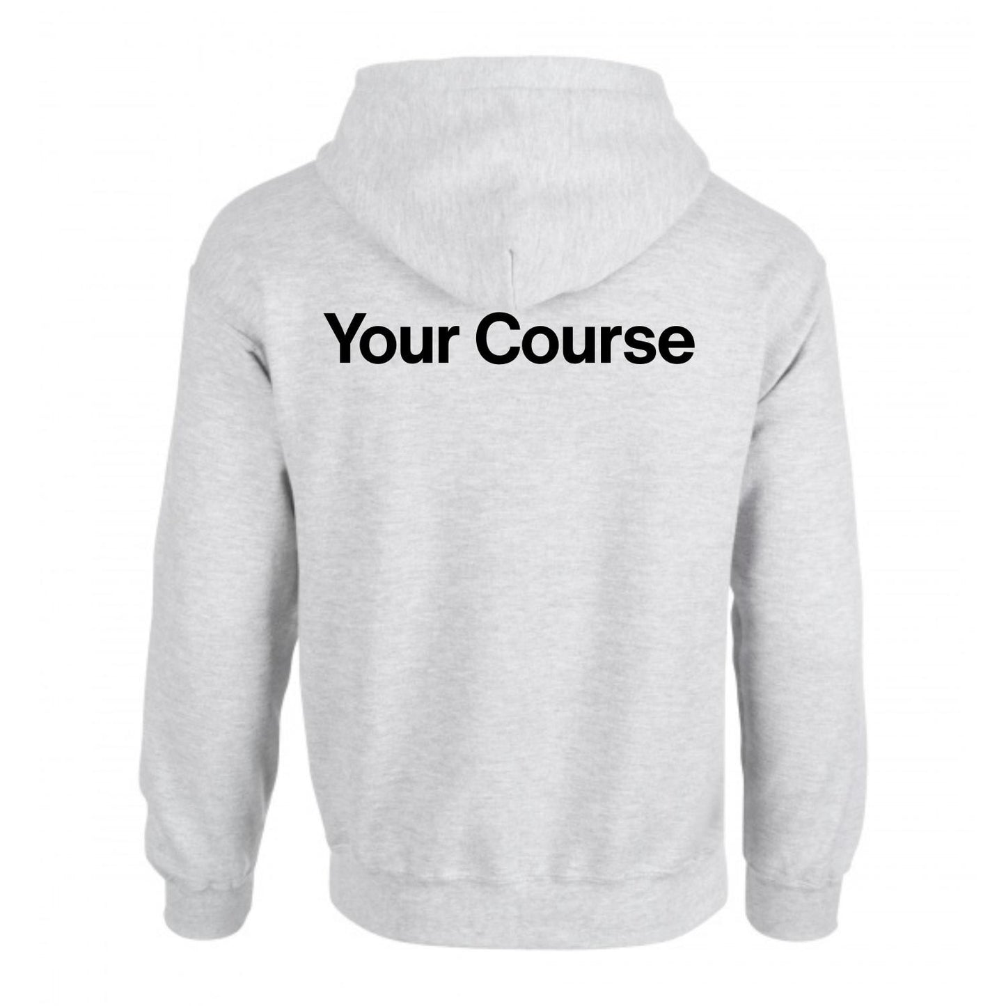 Course Name Back Print