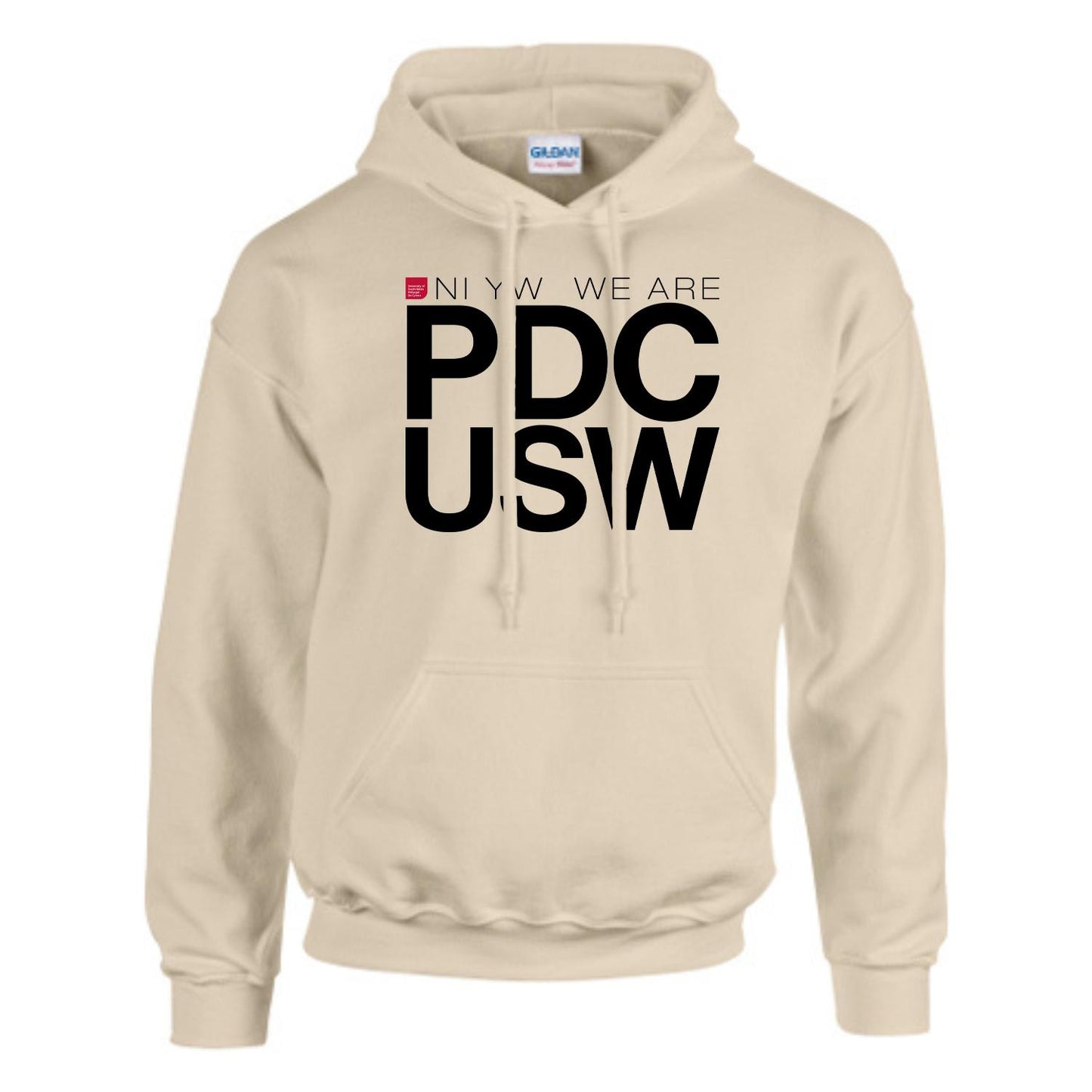 We Are USW (Bi-Lingual) Print Hoodie