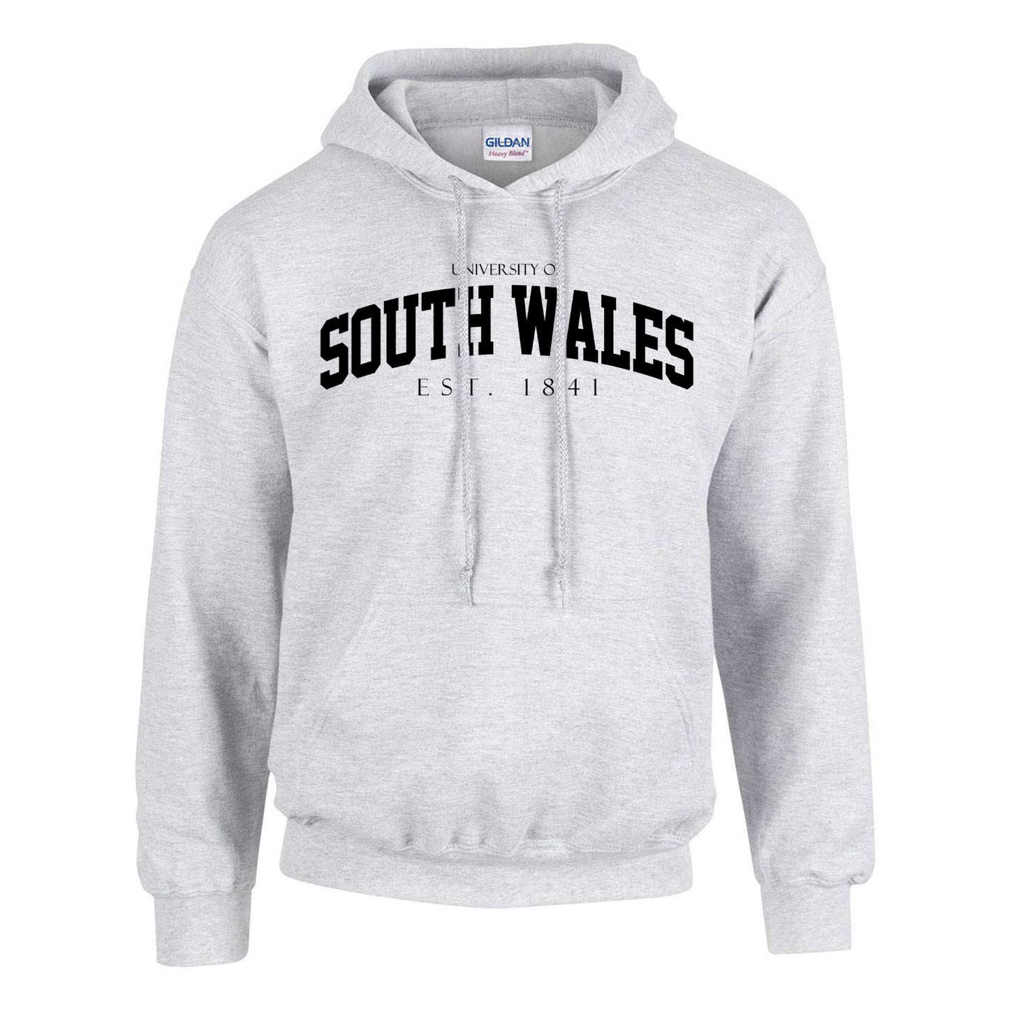 Arched Print Hoodie